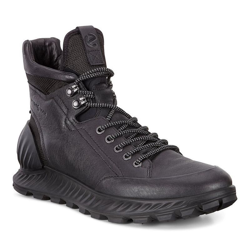 Botas Outdoor Ecco Exostride Para Hombre,Negras,156380-EQN